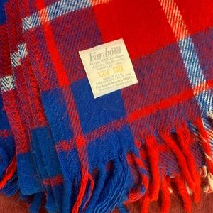 Friday Night Lights Snuggly Vintage Faribou Throw Ole Miss Spirit Colors U of M